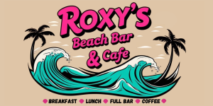 Sponsor Logo for Roxy's Beach Bar and Cafe