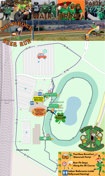 Shamrock Beer Run 5k at Hollywood Gaming (Dayton Raceway)