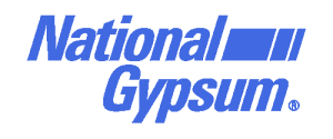 Logo for National Gypsum