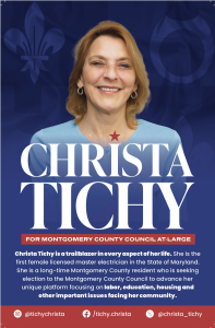 Sponsor Logo for CHRISTA TICHY for Montgomery County Council At-Large