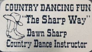 Sponsor Logo for Country Dancing Fun "The Sharp Way"