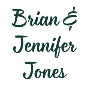 Logo for Brian & Jennifer Jones