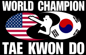 Thanks to our sponsor Logo for World Champion TaeKwonDo