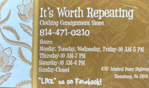 Sponsor Logo for It's Worth Repeating