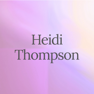 Logo for Heidi Thompson