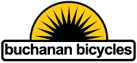 Sponsor Logo for Buchanan Bicycles - Cat 1 Race Plate Sponsor