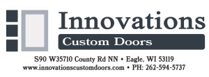 Sponsor Logo for Innovations Custom Doors