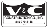 Sponsor Logo for V&C Construction