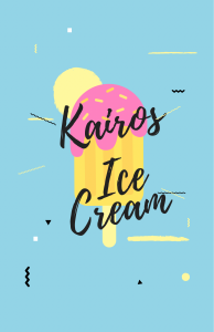 Logo for Kairos Ice Cream