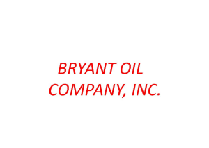 Sponsor Logo for Bryant Oil Company, Inc.