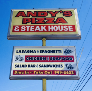 Sponsor Logo for Andy's Pizza & Steakhouse