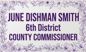Sponsor Logo for June Miller Dishman, 6th District County Commissioner