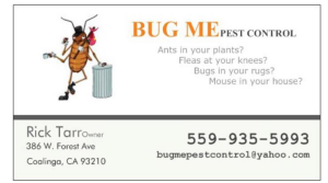Sponsor Logo for BUG ME Pest Control
