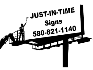 Sponsor Logo for Just In Time Signs