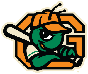 Logo for Greensboro Grasshoppers
