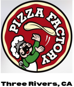 Sponsor Logo for Pizza Factory, Three Rivers CA