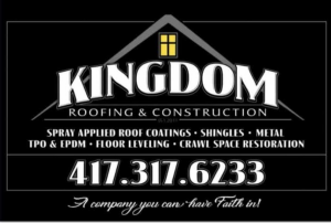 Sponsor Logo for Kingdom Roofing