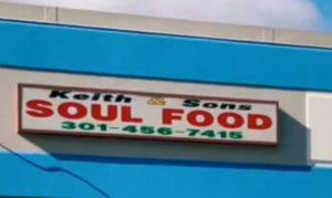 Sponsor Logo for Keith and Sons Soul Food Cafe