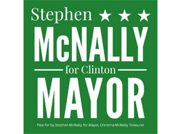 Sponsor Logo for Stephen McNally For Clinton Mayor