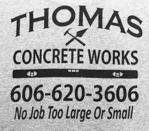 Sponsor Logo for Thomas Concrete