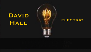Sponsor Logo for David Hall Electric