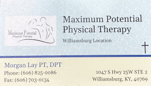 Sponsor Logo for Maximum Potential Physical Therapy