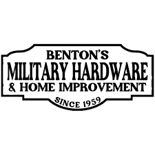 Sponsor Logo for Benton's Military Hardware