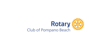 Sponsor Logo for The Rotary of Pompano Beach
