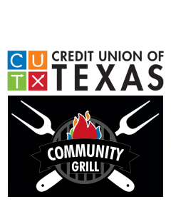 Sponsor Logo for Credit Union of Texas - Community Grill Food Truck