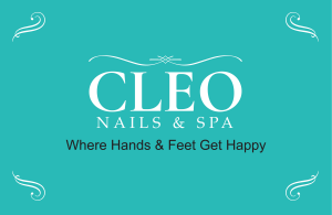 Sponsor Logo for CLEO Nails and Spa