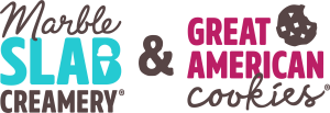 Sponsor Logo for Marble Slab and Great  American Cookie