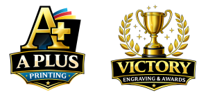 Sponsor Logo for A Plus Printing / Victory Engraving & Awards