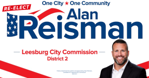 Sponsor Logo for Leesburg Commissioner Alan Reisman
