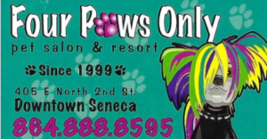 Sponsor Logo for Four Paws Only