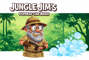 Sponsor Logo for Jungle Jims Car Wash