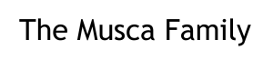 Sponsor Logo for The Musca Family