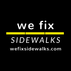 Sponsor Logo for We Fix Sidewalks