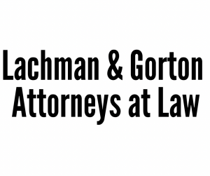 Sponsor Logo for Lachman & Gorton Attorneys at Law