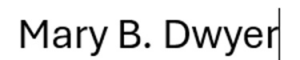Sponsor Logo for Mary B. Dwyer