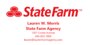 Sponsor Logo for Lauren W. Morris, State Farm