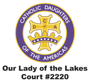 Sponsor Logo for Catholic Daughters of the Americas, Our Lady of the Lakes Court #2220