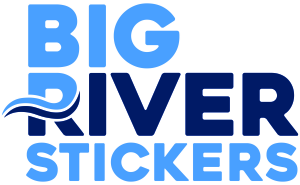 Sponsor Logo for Big River Stickers