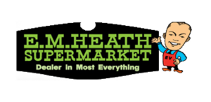 Sponsor Logo for E.M. Heath Supermarket