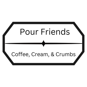 Sponsor Logo for Pour Friends Coffee, Cream, & Crumbs