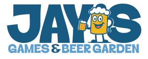Sponsor Logo for Jays Games and Beer Garden