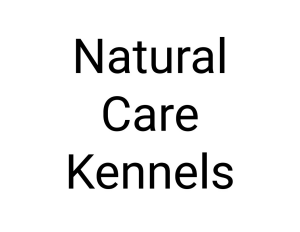 Sponsor Logo for Natural Care Kennels