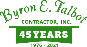 Sponsor Logo for Byron E. Talbot Contractor