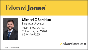 Sponsor Logo for Edward Jones - Mike Bordelon
