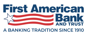 Sponsor Logo for First American Bank and Trust