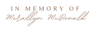 Sponsor Logo for In Memory Of Merallyn McDonald